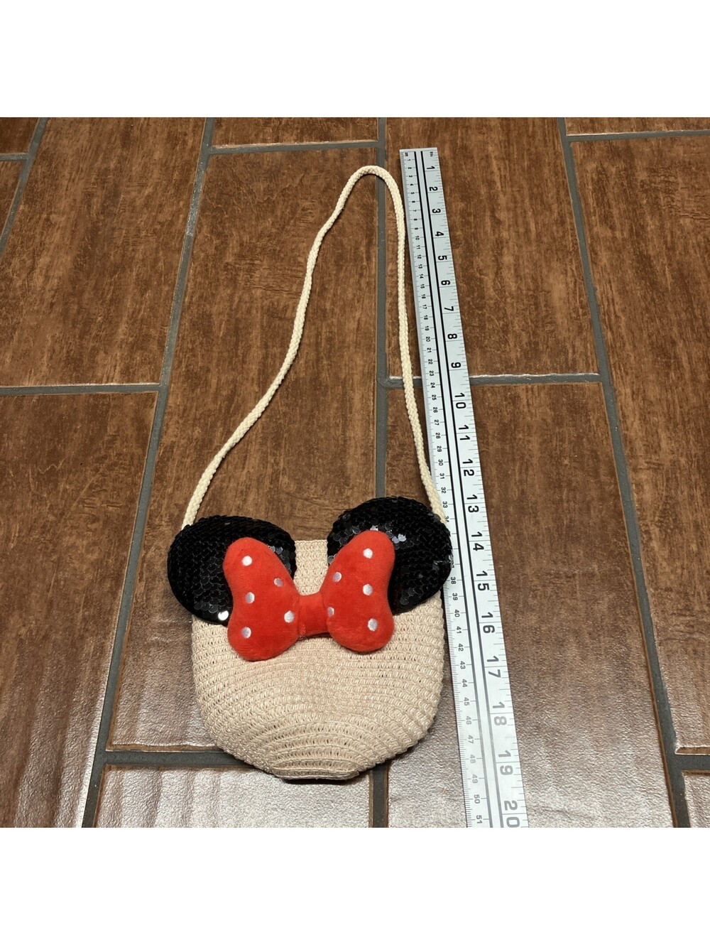 Little Girl's Cute Bowknot Purse Minnie Mouse Ears Shoulder Handbag